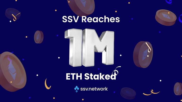 SSV Network Secures 1 Million Staked ETH with DVT