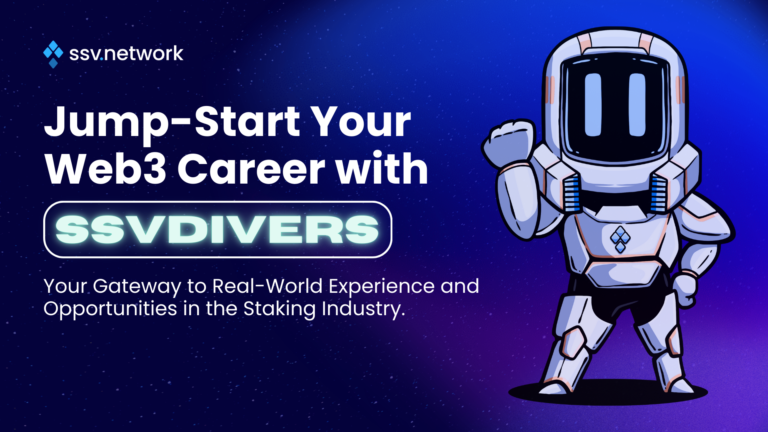 SSVDivers: Launch Your Web3 Career as an SSV Ambassador