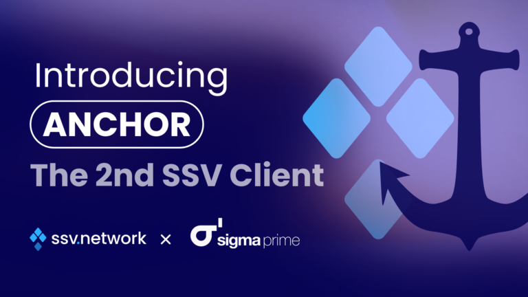 Introducing Anchor: The Second SSV Client