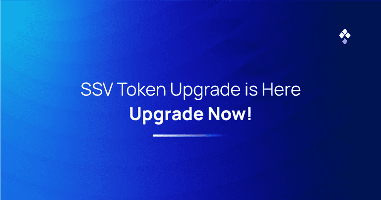 SSV Token Upgrade is Here