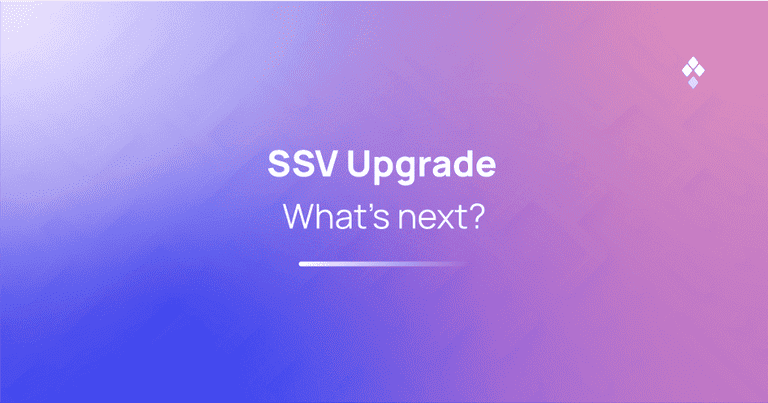 SSV upgrade — What’s next