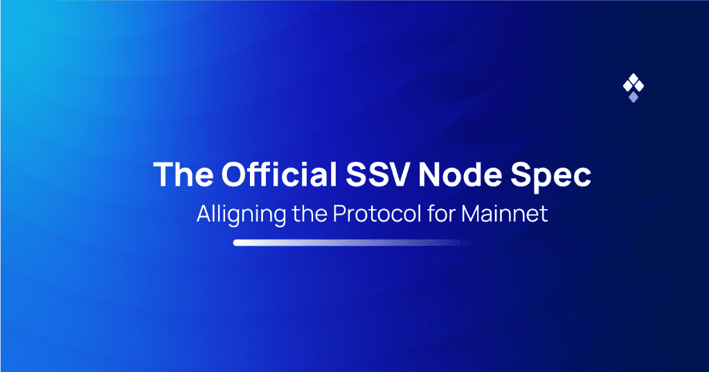 The Official SSV Node Spec